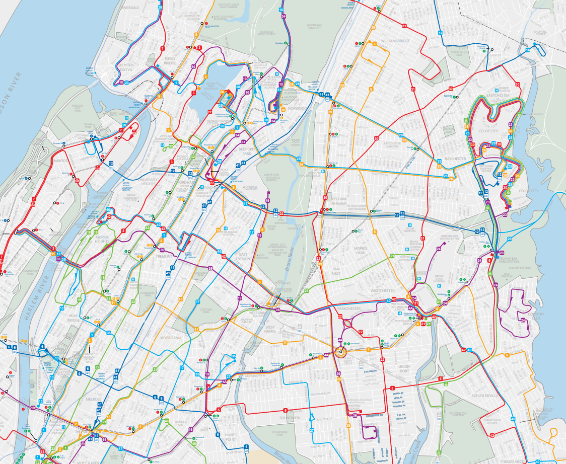 MTA Announces New Bronx Local Bus Network Maps And